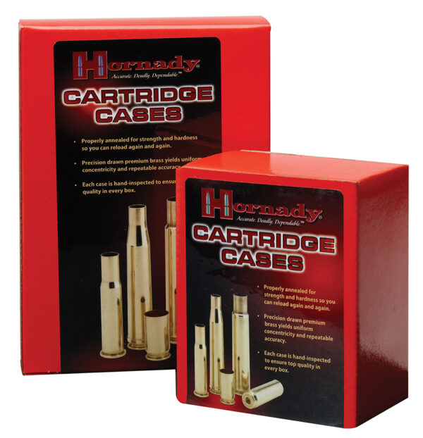 Hornady Unprimed Rifle Brass, .17 Hornet, 50-Count