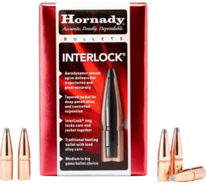 Hornady 2825 InterLock 7mm .284 139 gr Boat Tail Spire Point 100 Per Box/ 25 Case
