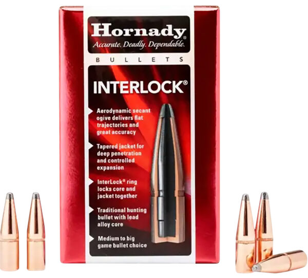Hornady 8mm/.323 150 gr InterLock Soft Point Bullet