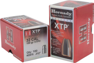 Hornady XTP Bullets, .32 Cal (.312) 100 gr