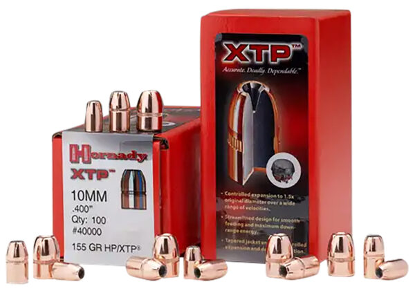Hornady XTP 38 Caliber 125gr Handgun Bullets