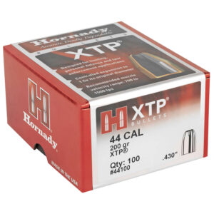Hornady XTP .44 Cal Bullets, 200 gr Hollow Point