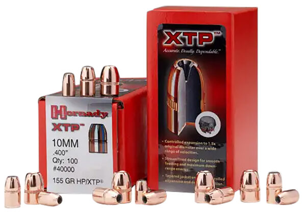 Hornady XTP Hollow Point Bullets, .44 Cal / 300 gr