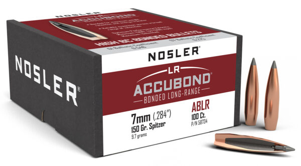 Nosler AccuBond Long Range 7mm 150gr Spitzer Point