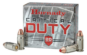 Hornady 91296 Critical Duty 357Sig 135gr Hornady FlexLock 20 Per Box/10 Case