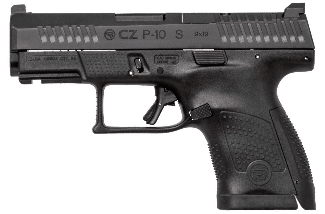 CZ P-10 S Pistol, 9mm, 12+1, 3.5-Inch Barrel, Optic Ready