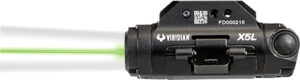 Viridian Gen 3 Weapon Light/Laser, green Laser, ECR