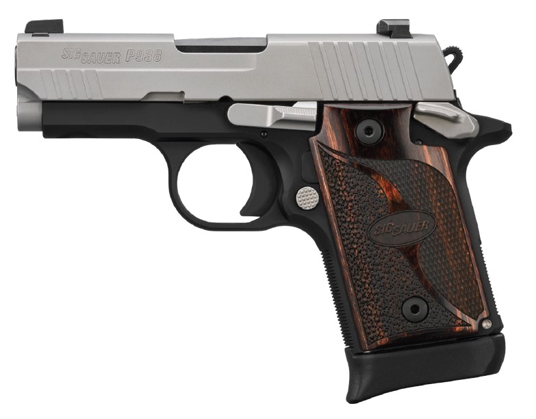 Sig Sauer P938 Pistol, 9mm, Two-Tone, Ambidextrous Safety