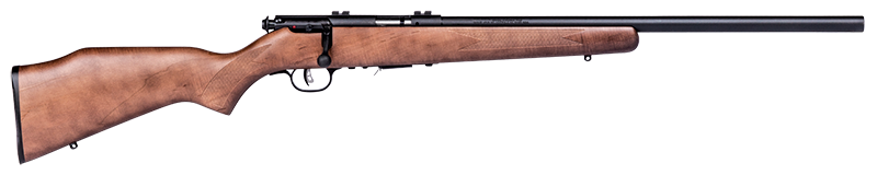 Savage 93 Rifle, .17 HMR, Heavy Barrel, Blued/Wood, 5-Round