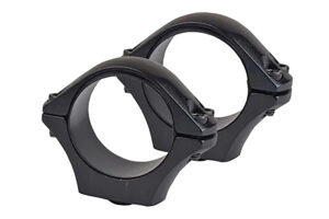 Tikka S1300929 Opti-Lock Rings Black 30mm Low