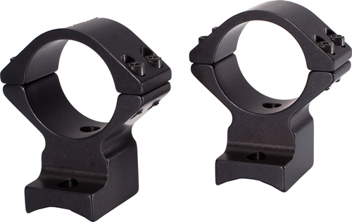 TALLEY RINGS MED 1" KIMBER 84M - CURRENT PROD 8-40 BLK ANODIZED