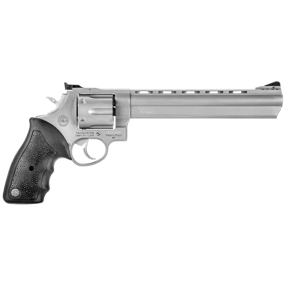 Taurus Model 44 Revolver, .44 Magnum, 8.37-Inch Ported Barrel, Stainless