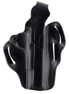 DeSantis Style 001 Thumb Break Scabbard OWB Holster for S&W M&P Shield, Black, Right-Hand