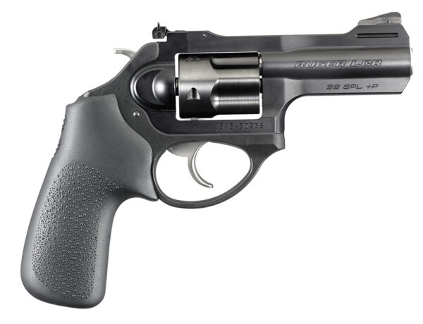 Ruger LCRx Small Frame Revolver, .38 Special +P, 3-Inch Barrel, Hogue Tamer, 5-Shot