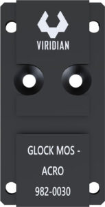 VIRIDIAN RFX44/45 MOUNTING - ADAPTER FOR GLOCK MOS