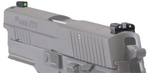 Sig Sauer Electro-Optics SOX10001 X-Ray3 Day/Night Sight Set Green Tritium/Green Outline Front, Green Tritium Rear