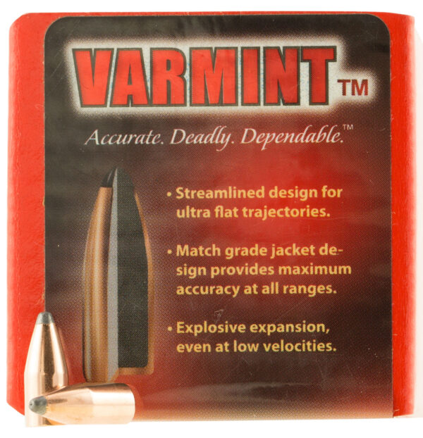 Hornady Traditional Varmint Bullets, .22 Cal (.224) 45 gr