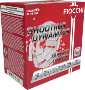 FIOCCHI 12GA 2.75" 1-1/8OZ - #7.5 1165FPS 250RD CASE LOT - additional view
