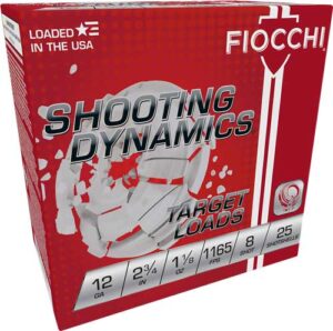 FIOCCHI 12GA 2.75" 1-1/8OZ #8 - 1165FPS 250RD CASE LOT