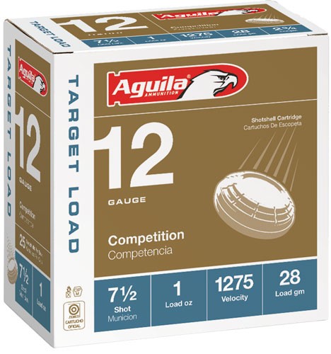 AGUILA SHOTSHELL 12GA 2.75" - 1OZ #7.5 250RD CASE LOT