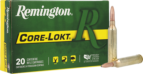 Remington Core-Lokt .264 Winchester Magnum 140gr Pointed Soft Point Rifle Ammunition, 20-Round Box