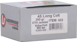 UNDERWOOD 45 LC 250GR - XTP JHP 20RD 10BX/CS - additional view