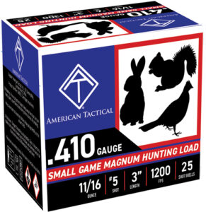 ATI GAME LOAD 410 3" 11/16OZ - #5 1150FPS 250RD CASE LOT
