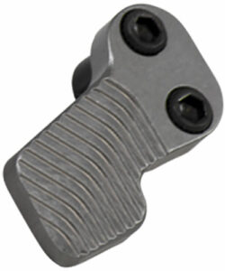 ODIN EXTENDED MAGAZINE RELEASE - XMR GUN METAL GREY FOR AR-15