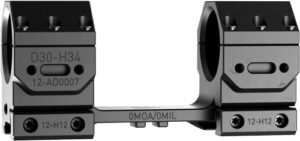 Audere Adversus Scope Mount, 30mm Medium Black - view 2