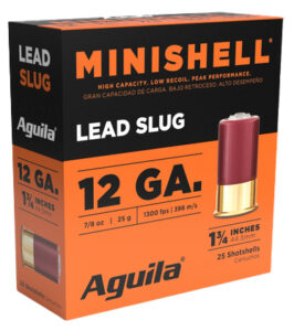 AGU MINISHELL 12GA 1.75 5/8OZ SLUG 25/10