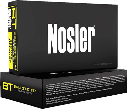 NOSLER BT 280 ACK IMP 140GR - BALLISTIC TIP 20RD 10BX/CS