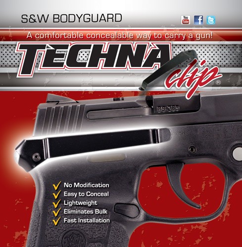 Techna Clip IWB Retention Clip - S&W Bodyguard
