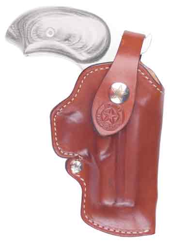 Bond Arms Belt Loop Holster for Derringers up to 3.5-Inch, Tan Leather