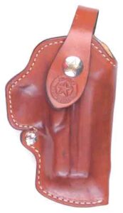 Bond Arms SnakeSlayer IV Belt Loop Holster for Derringers up to 4.5-Inch, Tan Leather