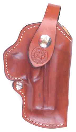 Bond Arms SnakeSlayer IV Belt Loop Holster for Derringers up to 4.5-Inch, Tan Leather