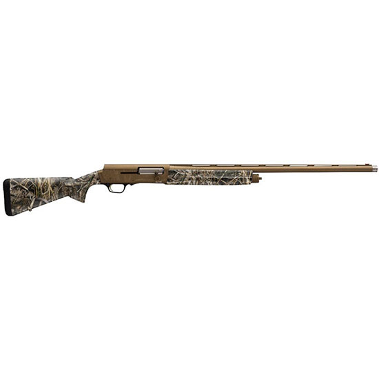 Browning A5 Wicked Wing 12 Gauge Shotgun, 28-inch Barrel, Realtree Max-7, Burnt Bronze