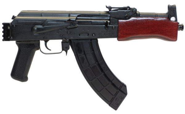 Century Arms Mini Draco Pistol, 7.62x39mm, 7.75-Inch Barrel, Russian Red, 30-Round