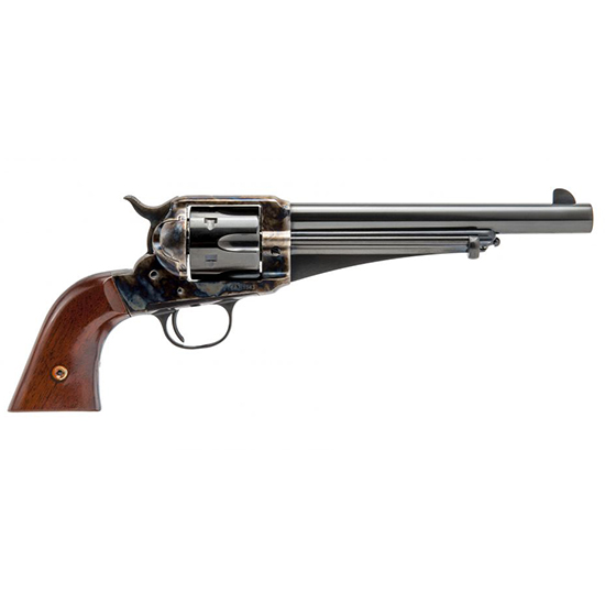 Cimarron 1875 Outlaw Revolver, .357 Magnum, 7.5-Inch Barrel, Case Hardened/Blued