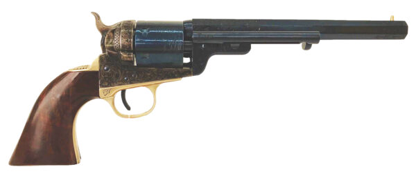 Cimarron 1851 Richards-Mason Conversion Revolver, .38 Special, 7.5-Inch Barrel, Blued, 6-Shot