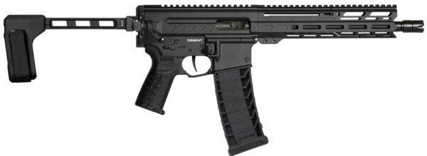 CMMG DISSENT MK4 BRACED 9MM 10.5 ARMOR BLACK