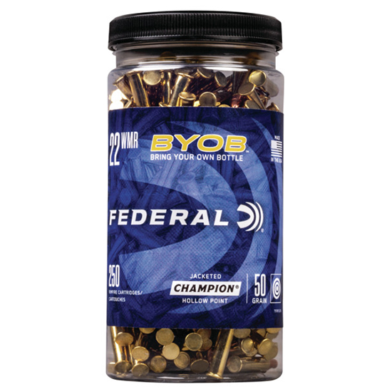 FED 22MAG BOTTLE 50GR JHP 250/8