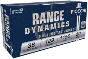 FIO RANGE 38SUP 129GR FMJ 50/20