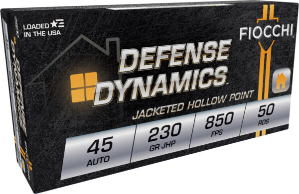 FIO DEFENSE 45ACP 230GR JHP 50/10