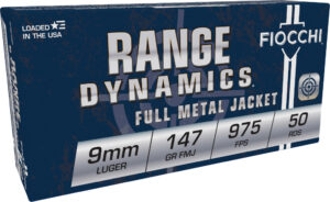 FIO RANGE 9MM 147GR FMC 50/20