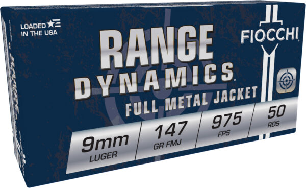 FIO RANGE 9MM 147GR FMC 50/20