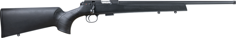 CZ 457 American .22 WMR Rifle, Threaded Barrel, Black
