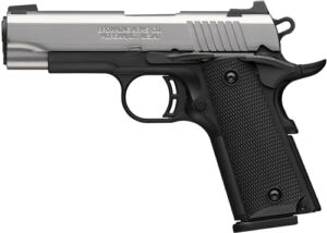 BROWNING 1911-380 STAINLESS - 380ACP 3.58"COMP 8RD BLK/SS - additional view