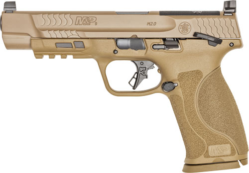 Smith & Wesson M&P9 M2.0 Pistol, 9mm, 5-Inch, Optic Ready, FDE