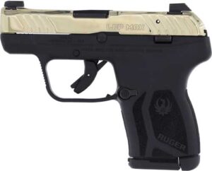 RUGER LCP MAX 380ACP FRONT - NIGHT SGT CHAMPAGNE PVD SLIDE - additional view