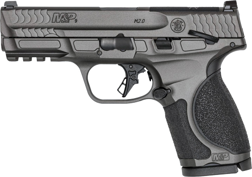 S&W M&P9 M2.0 Metal Compact Pistol, 9mm, 4-Inch, Tungsten Grey, 10-Round